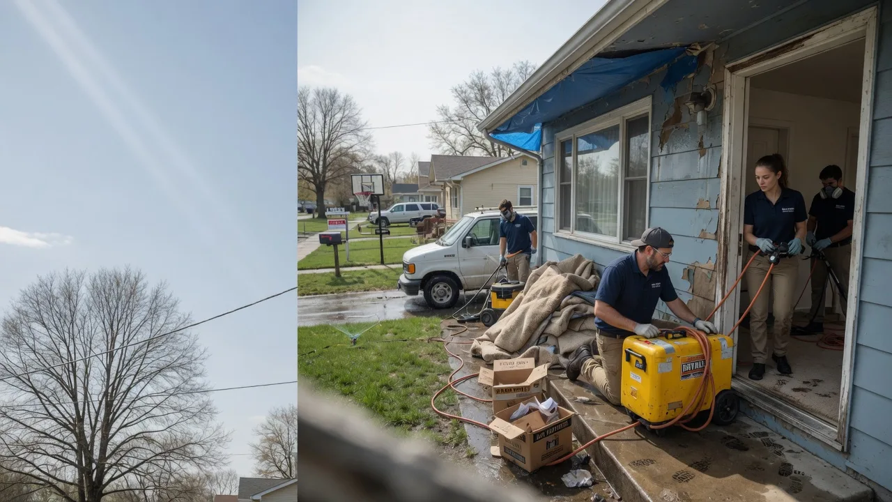 Basement Flood Cleanup in Georgetown, KY near me